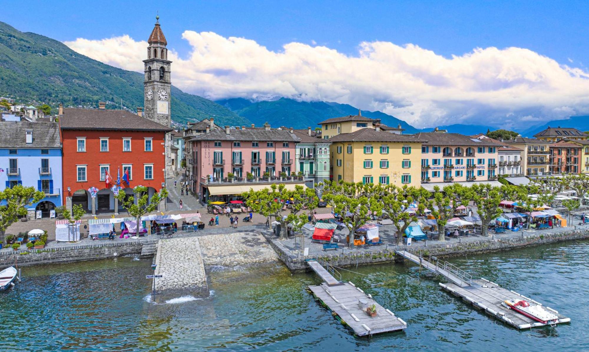 Hotel Elvezia Ascona Exterior foto