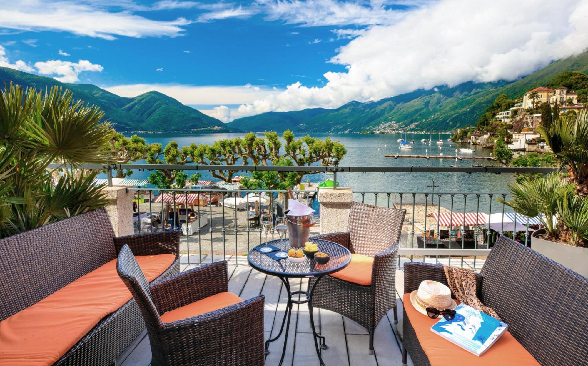 Hotel Elvezia Ascona Exterior foto