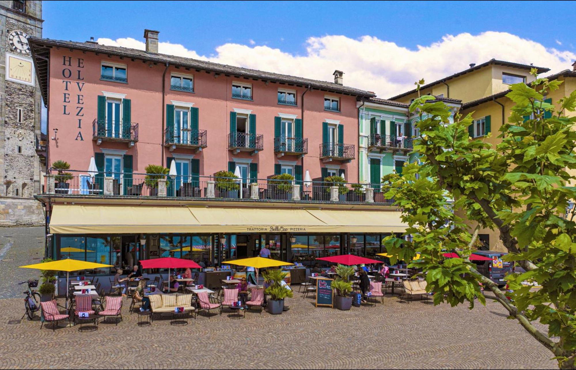 Hotel Elvezia Ascona Exterior foto